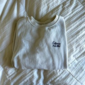 Brandy graphic crew neck